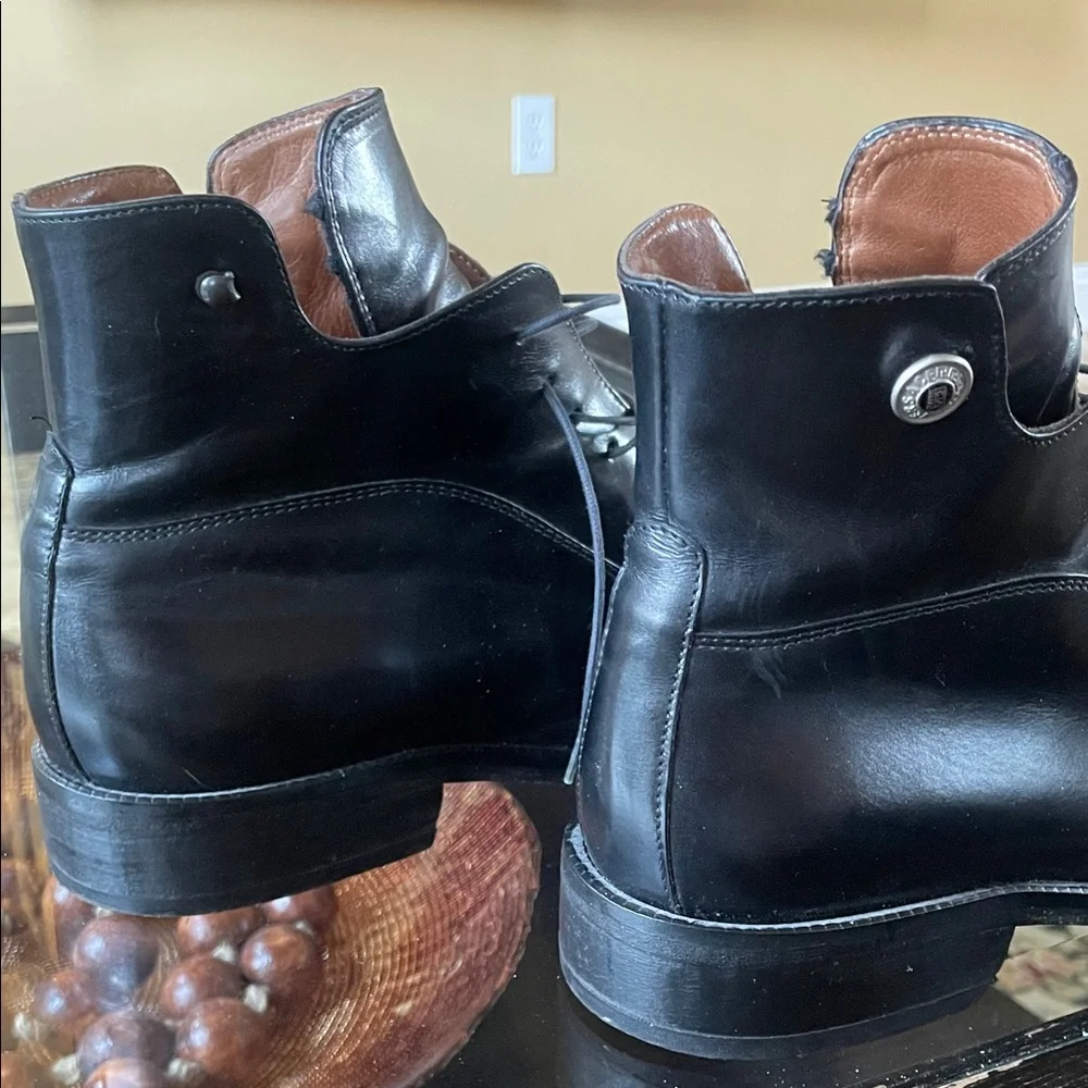 Versace Classic V2 Authentic Men's Black Leather Boots Size 42.5 (Men’s US 9.5)